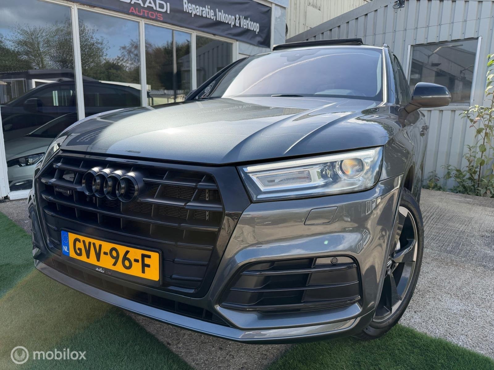Audi Q5 50 Tfsi e Quattro 299pk S Tronic, Auto's, Automaat, 2005 kg, 4 cilinders, Verwarmde buitenspiegels