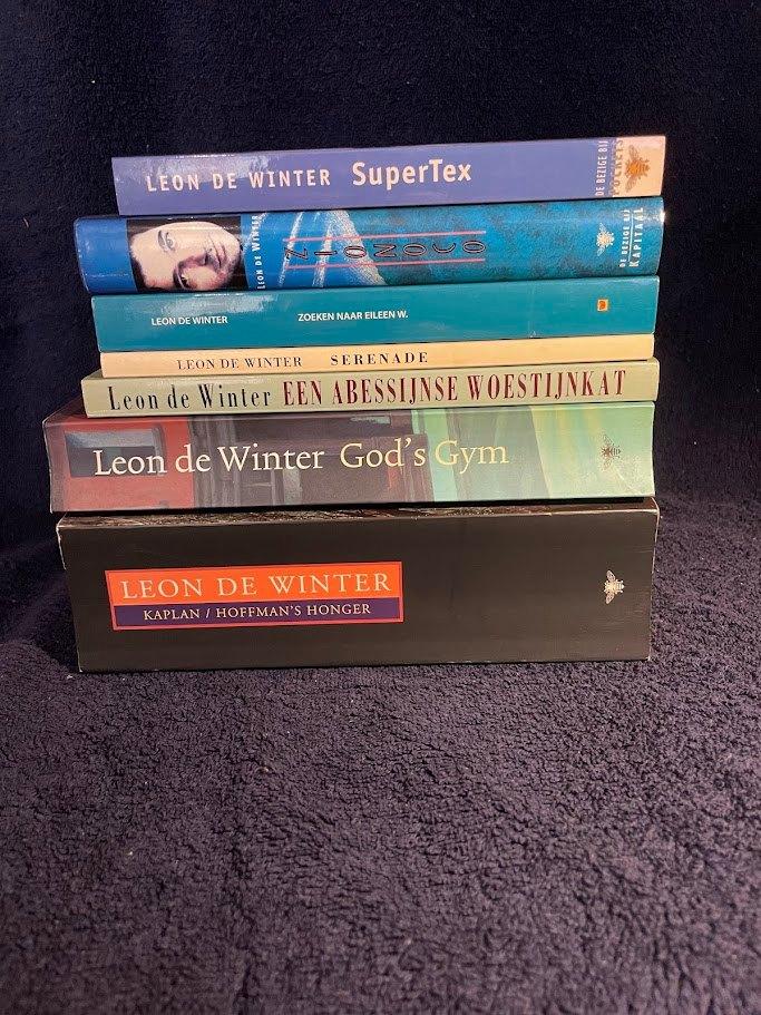 7 boeken van Leon de Winter., Boeken, Literatuur, Gelezen, Nederland, Ophalen of Verzenden