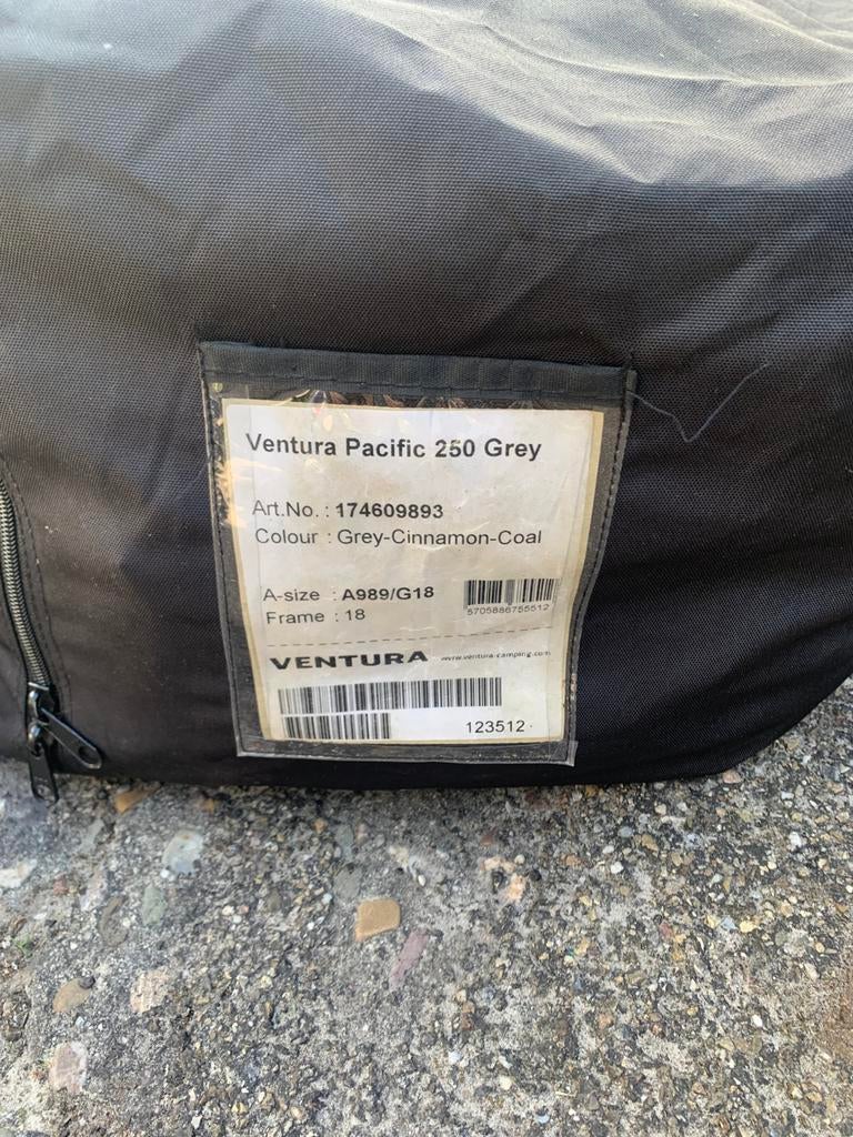 Isabella Voortent Ventura G18 Grey, Ophalen, Zo goed als nieuw, Tot en met 4