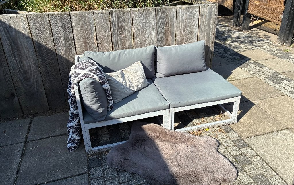 Tuin / balkon bankje, Ophalen, Gebruikt, Hout
