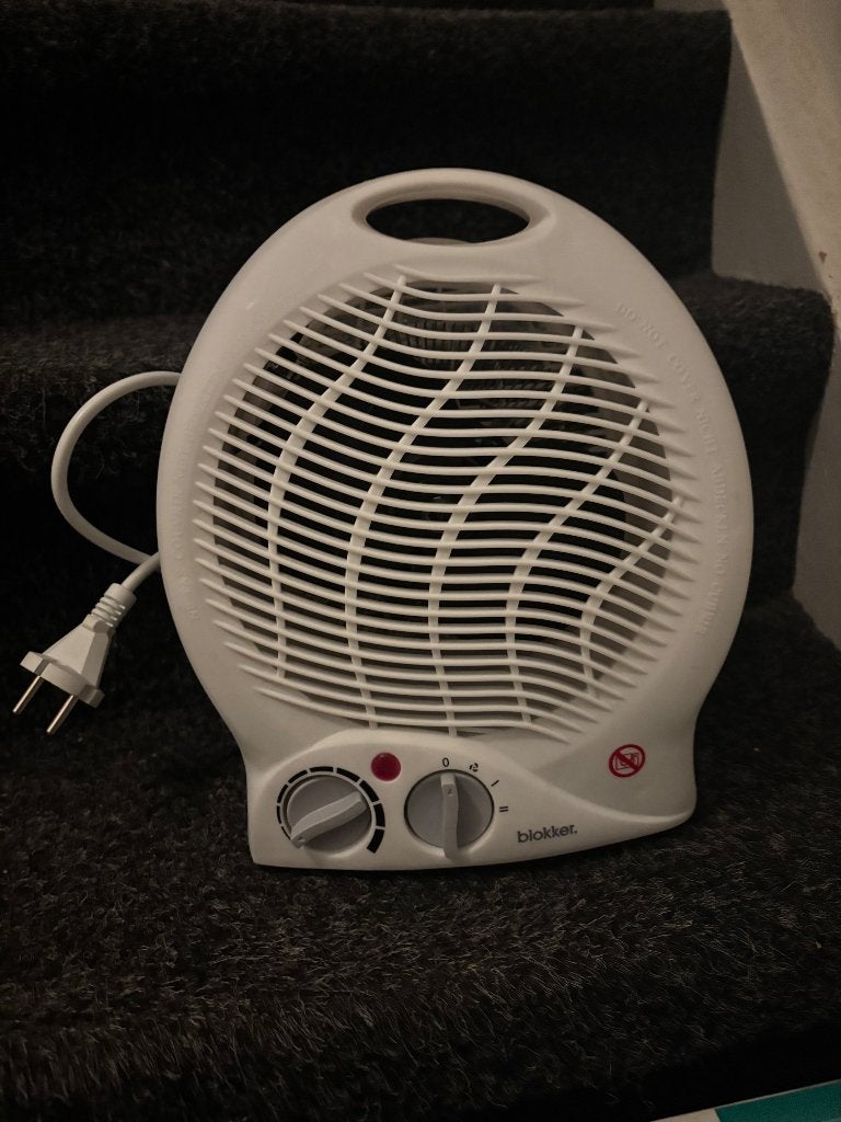 Ventilator kacheltje, Ophalen, Zo goed als nieuw, Elektrisch, Overige soorten