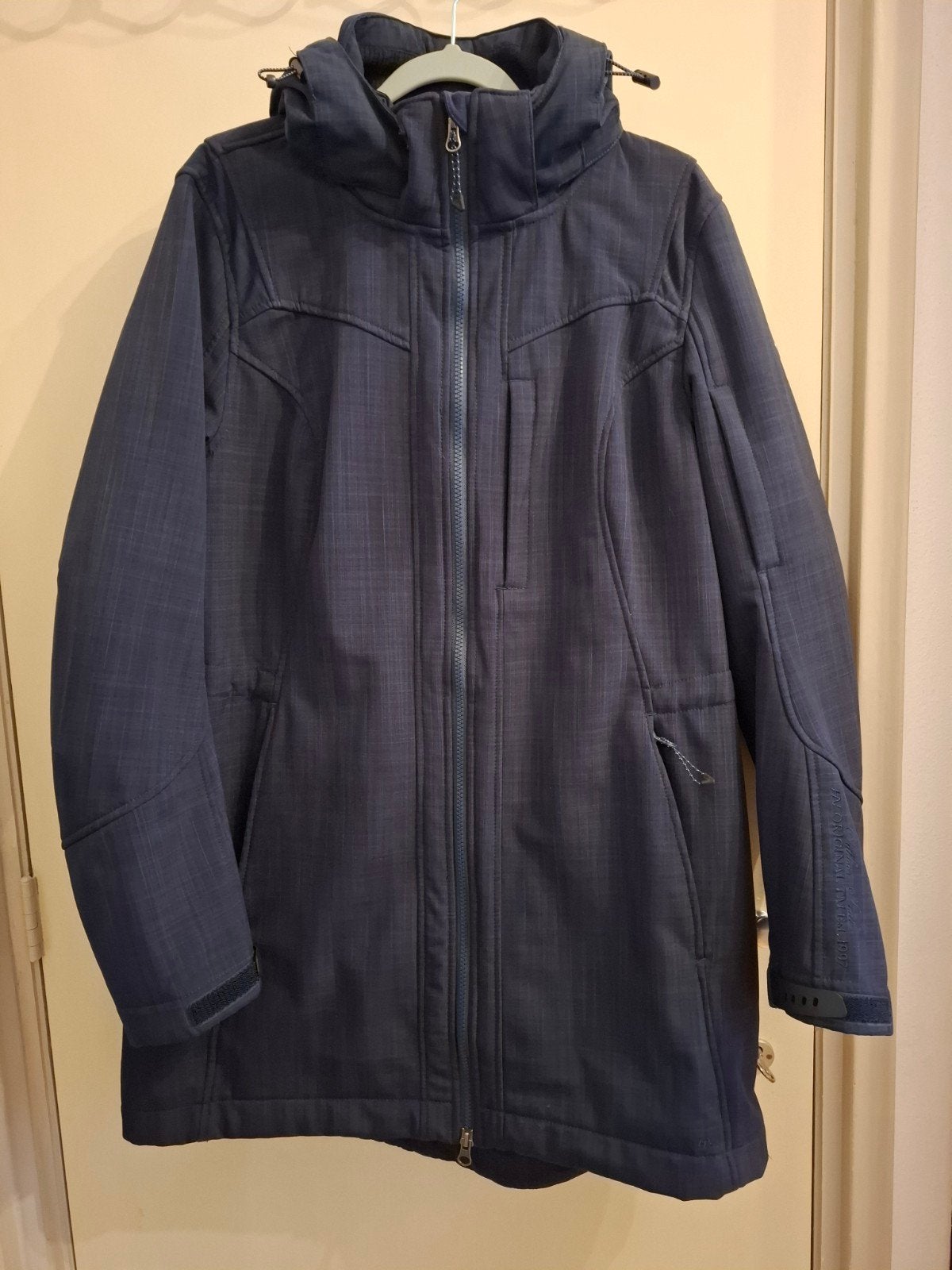 Human Nature softshell dames XL/42 blauw, Blauw, Maat 42/44 (L), Ophalen of Verzenden, Human Nature