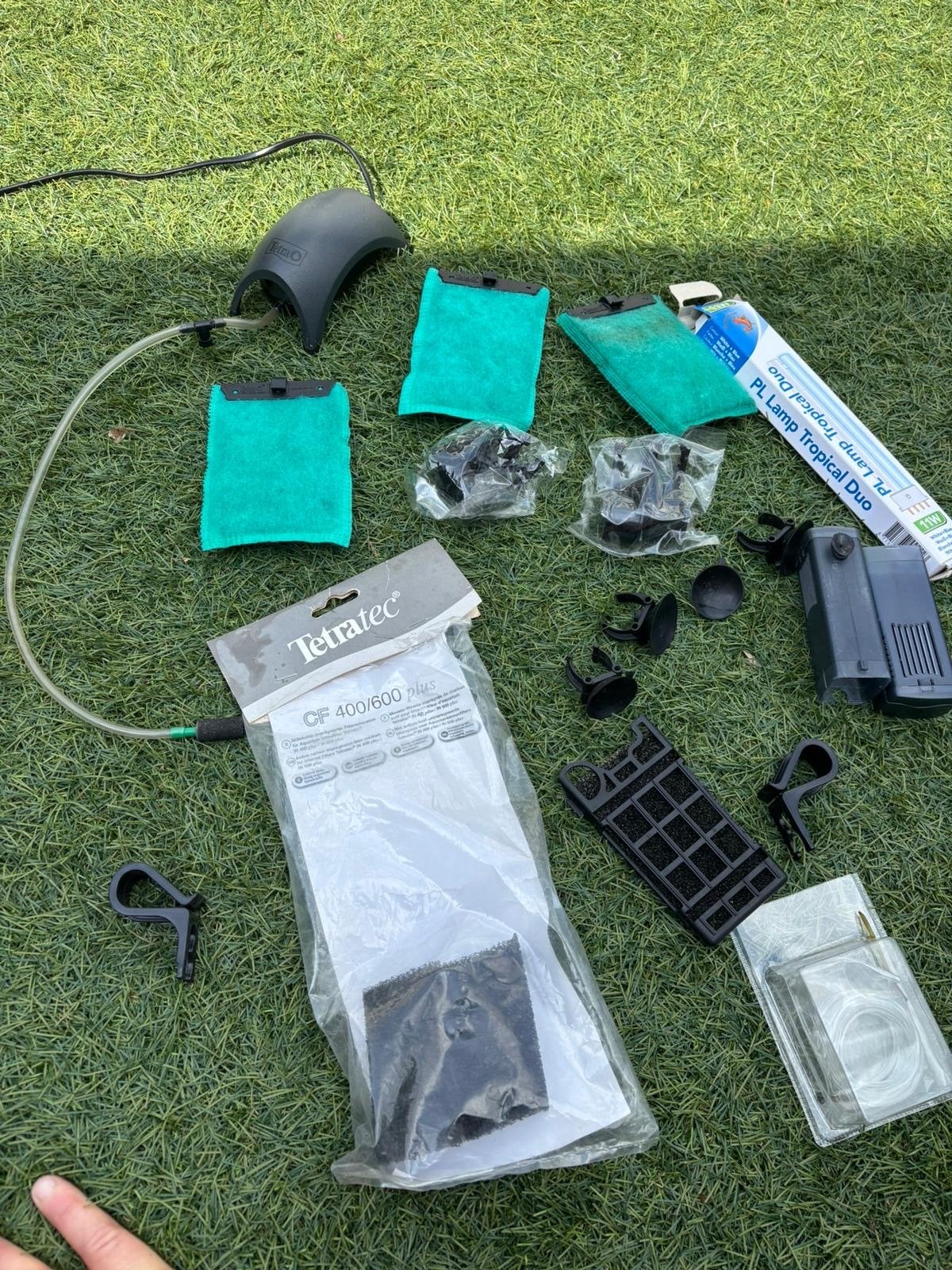 Klein beginners aquarium, Ophalen, Gebruikt, Leeg aquarium, Tetra