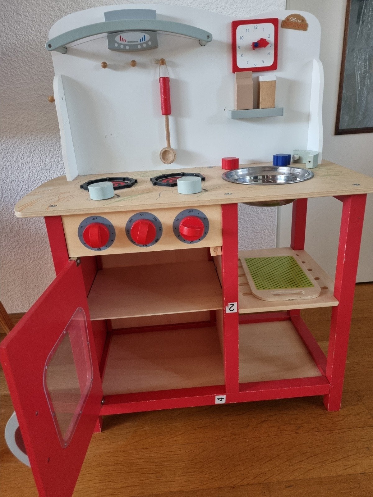 Houten kinderkeuken, Ophalen, Gebruikt