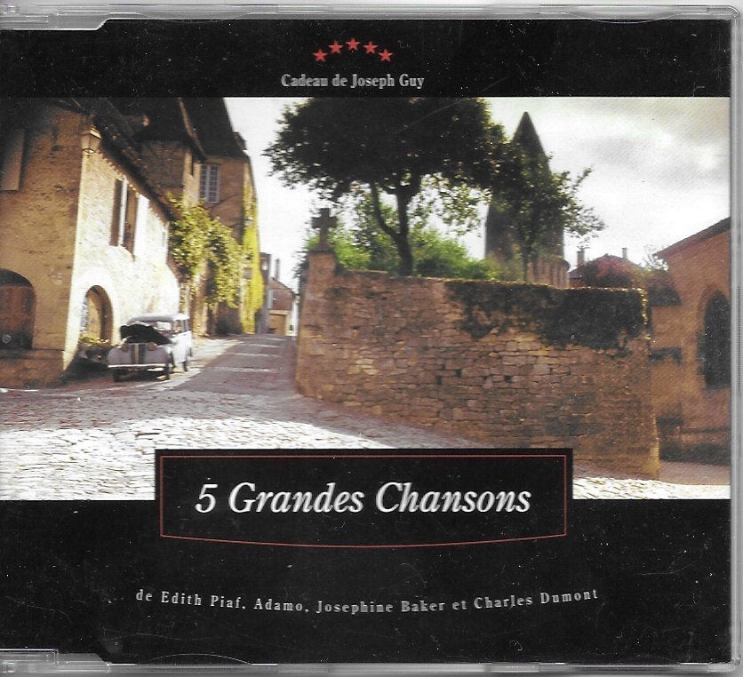 CD Single 5 Grandes Chansons, Ophalen of Verzenden, Gebruikt, Pop