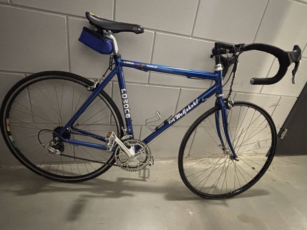 Vintage Road Bike – Blue – Great Condition, Fietsen en Brommers, Gebruikt, 26 inch, Velgrem, Aluminium