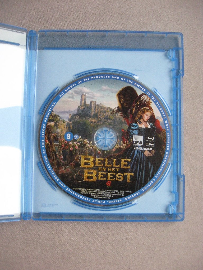 Blu-ray Belle en het Beest (klassiek verhaal komt tot leven), Cd's en Dvd's, Alle leeftijden, Ophalen of Verzenden, Zo goed als nieuw