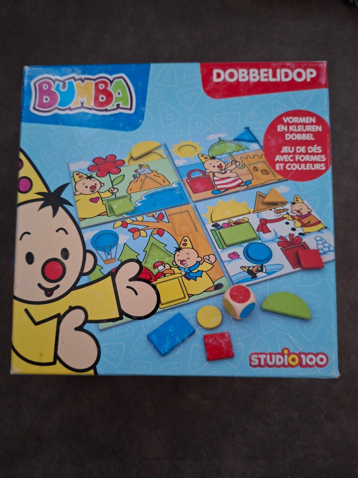 bumba Dobbelidop, Ophalen of Verzenden, 10 tot 50 stukjes, Gebruikt, Van hout