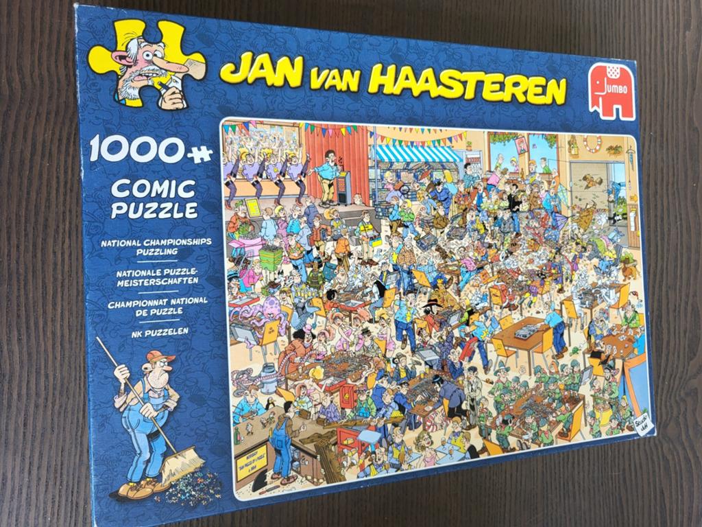 Jan van Haasteren - NK puzzelen 1000 stukjes, Ophalen, 500 t/m 1500 stukjes, Zo goed als nieuw