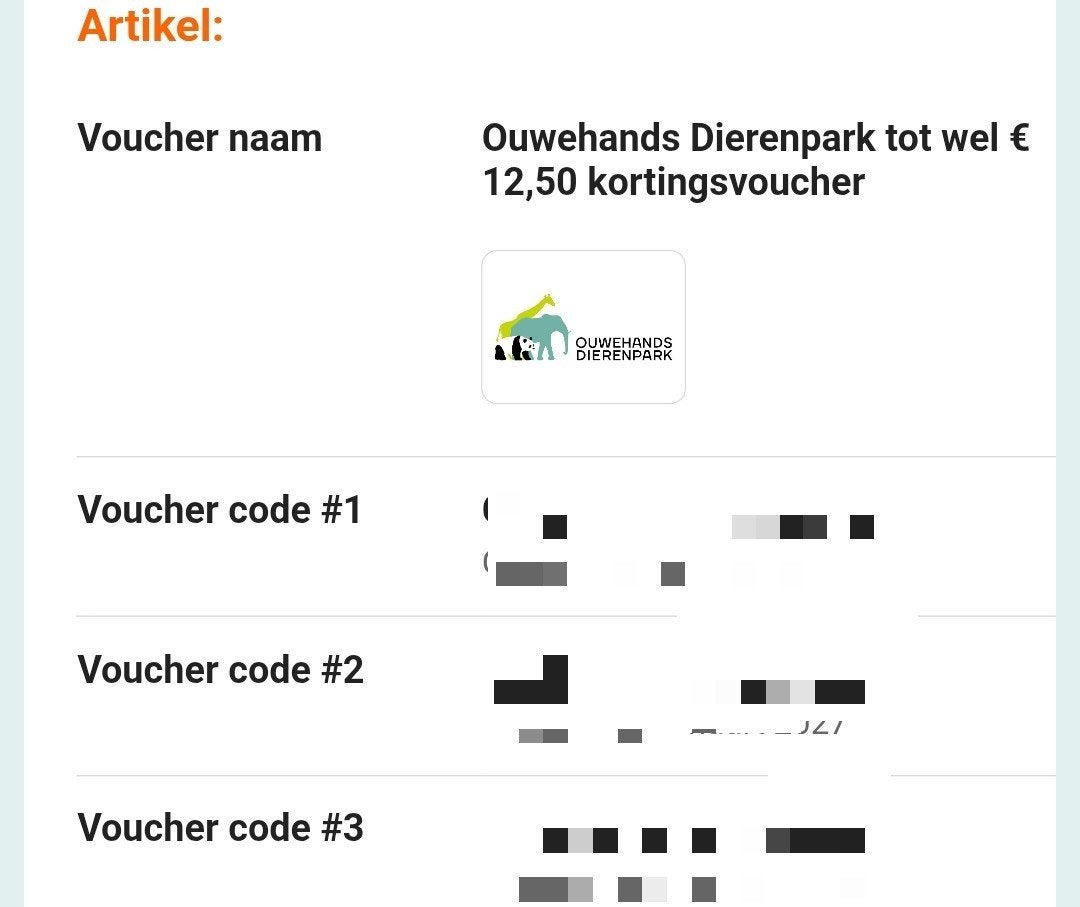 korting Ouwehands Dierenpark Rhenen, Tickets en Kaartjes, Drie personen of meer