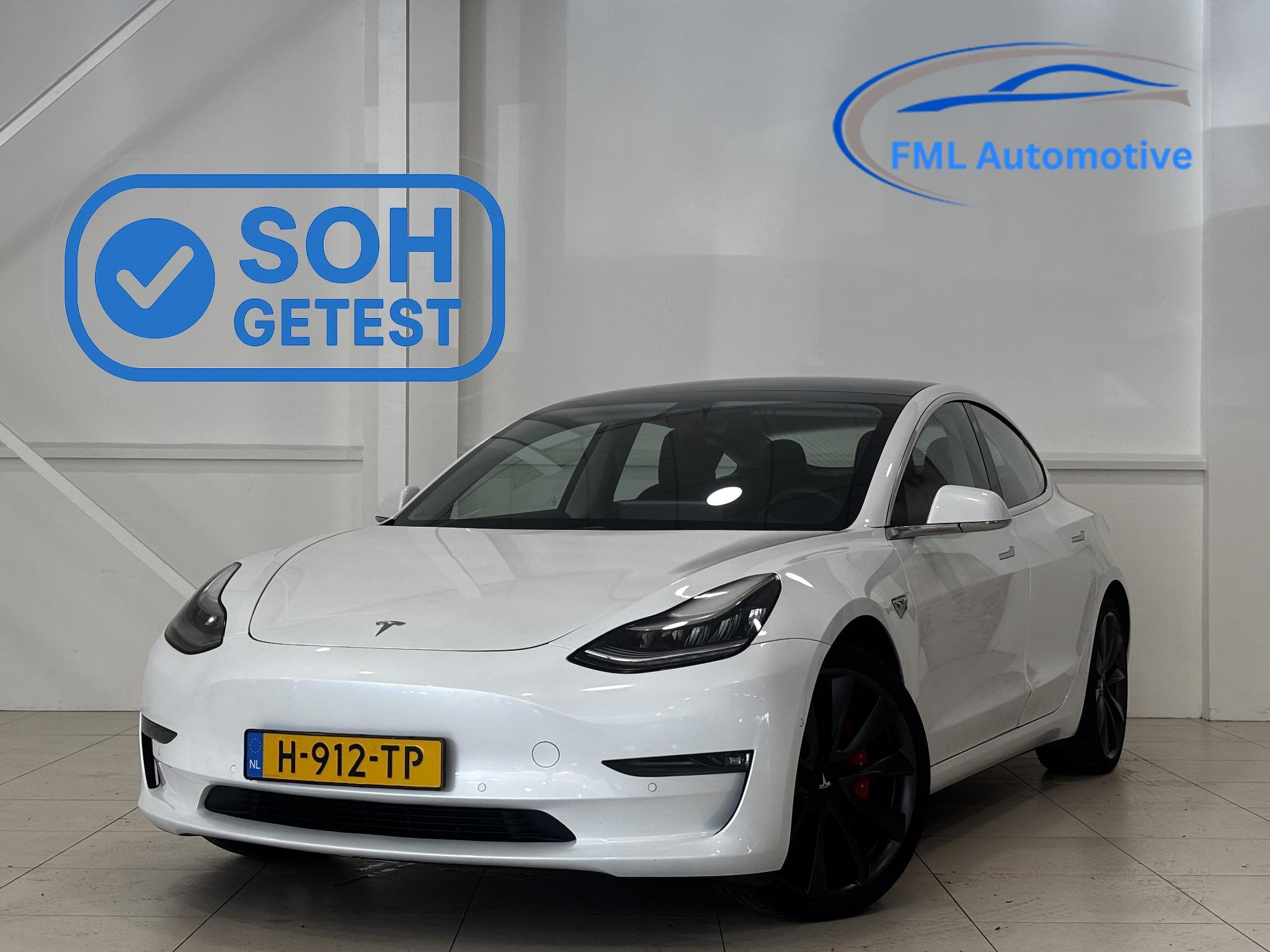 Tesla Model 3 Performance AWD 75 kWh | 87,4% SOH | Performan, Automaat, Stof, 547 km, 462 pk