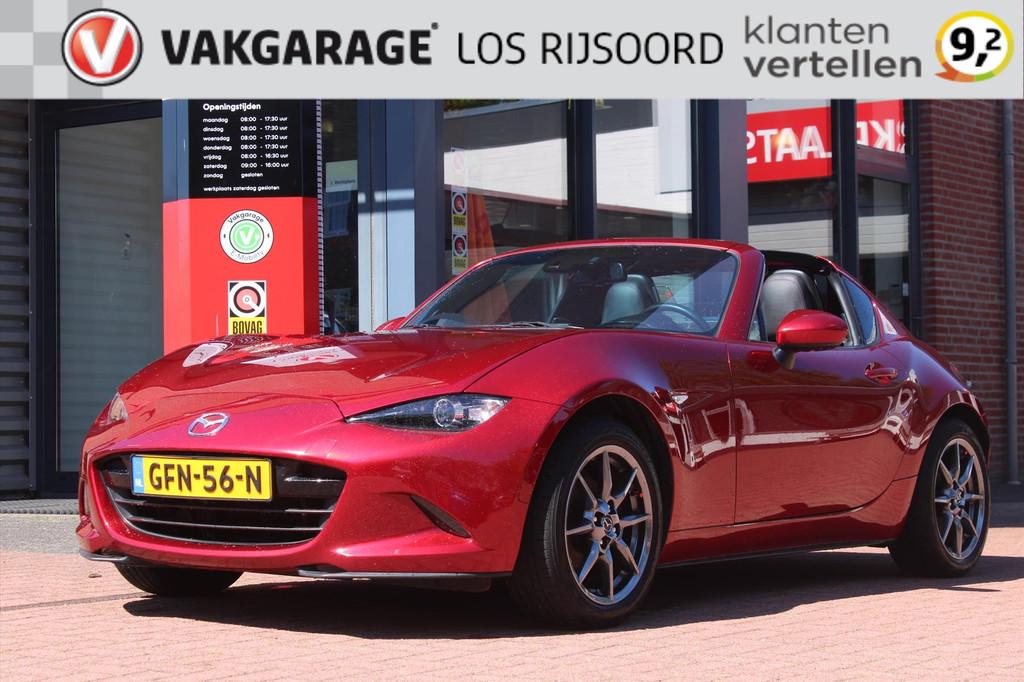 MAZDA Mx-5 Rf 1.5 Skyactiv-G *TS* | Carplay | Cruise & Clima, Auto's, Mazda, Bedrijf, Te koop, MX-5 RF, ABS, Airbags, Airconditioning