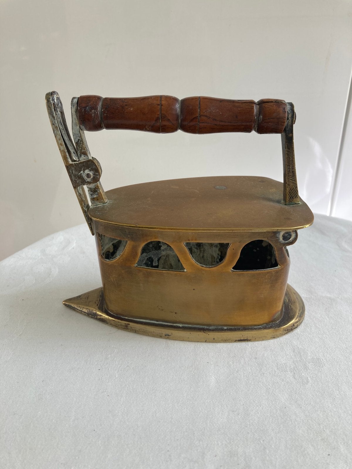 ANTIEK KOPEREN STRIJKIJZER, Antiek en Kunst, Antiek | Koper en Brons, Ophalen of Verzenden, Koper