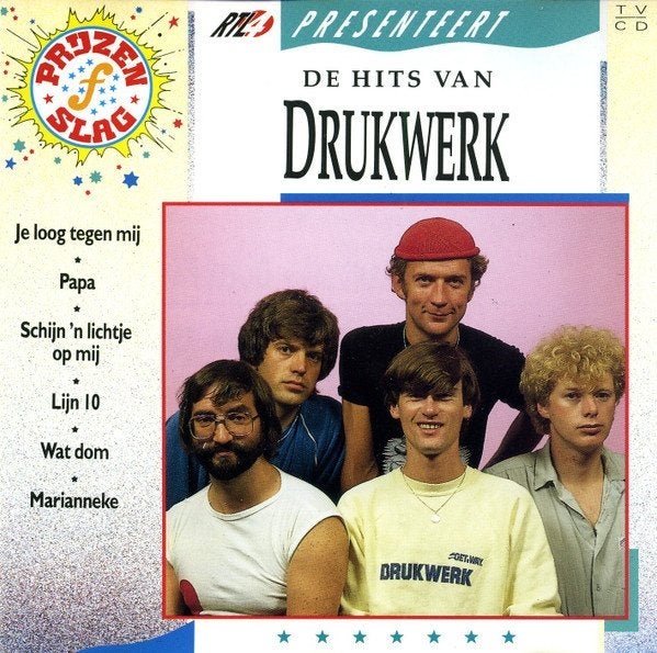Drukwerk - De Hits Van Drukwerk cd, Ophalen of Verzenden, Zo goed als nieuw