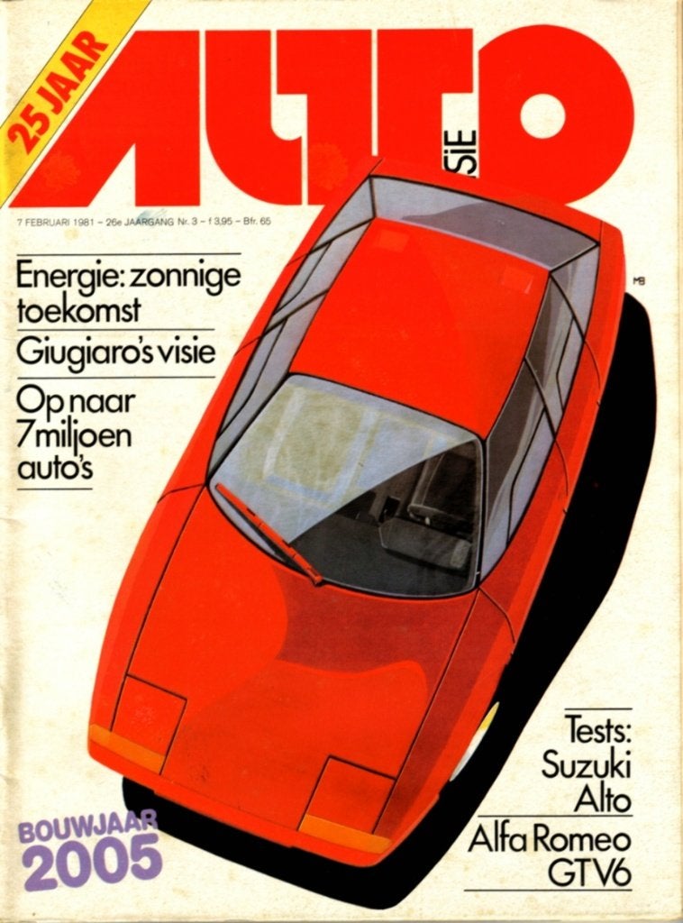 Autovisie test Alfa Romeo GTV 6 1981, Ophalen of Verzenden, Gelezen, Alfa Romeo