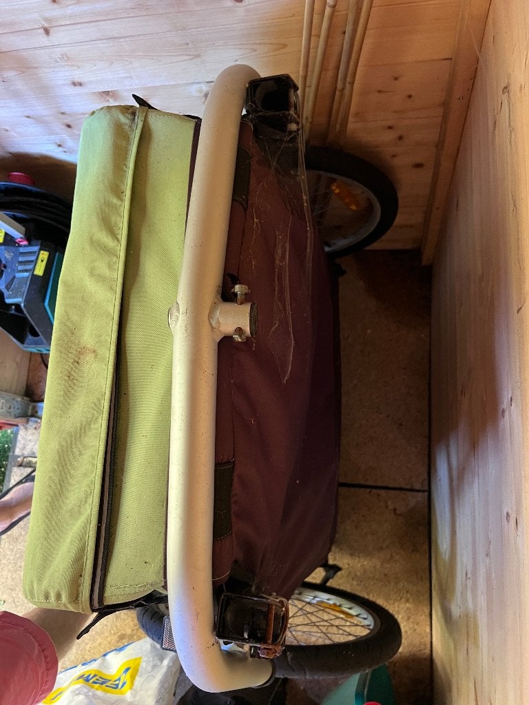 Croozer kid for 2 fietskar - 2 kinderen - compleet, Fietsen en Brommers, Fietsaccessoires | Aanhangers en Karren, Ophalen, Gebruikt