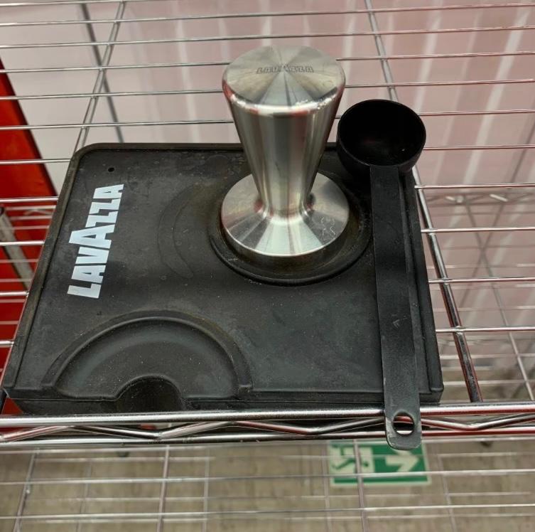 Lavazza Tamper-set, Witgoed en Apparatuur, Koffiezetapparaten, Ophalen of Verzenden, Zo goed als nieuw, Overige modellen, Overige typen