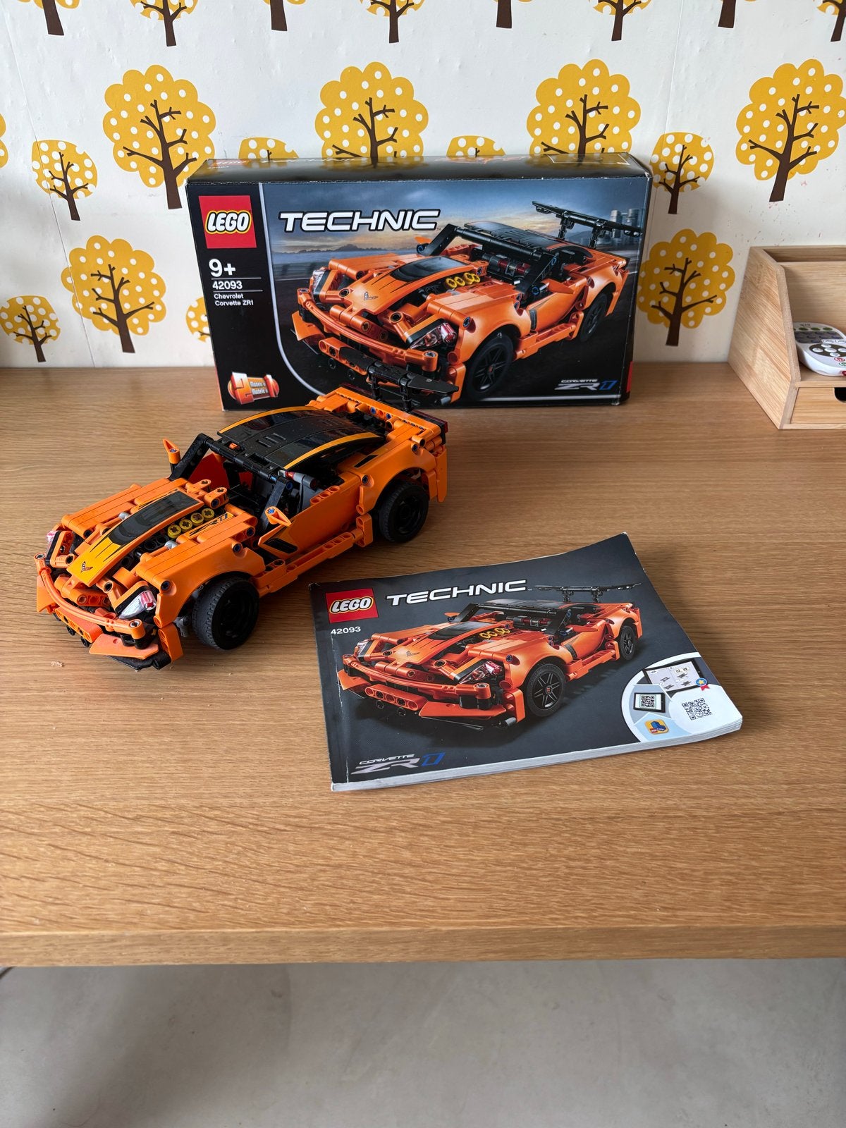 Lego Technic 42093 Chevrolet Corvette ZR1, Ophalen of Verzenden, Zo goed als nieuw