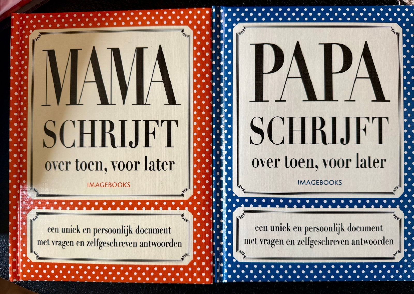 Mama Schrijft & Papa Schrijft - Over toen, voor later, Ophalen of Verzenden, Nieuw