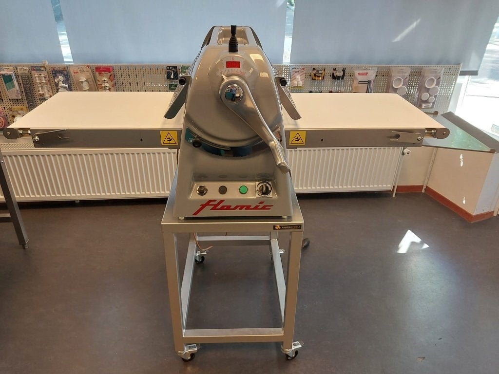 Flamic uitrolmachine, Ophalen, Overige typen, Zilver, Zo goed als nieuw