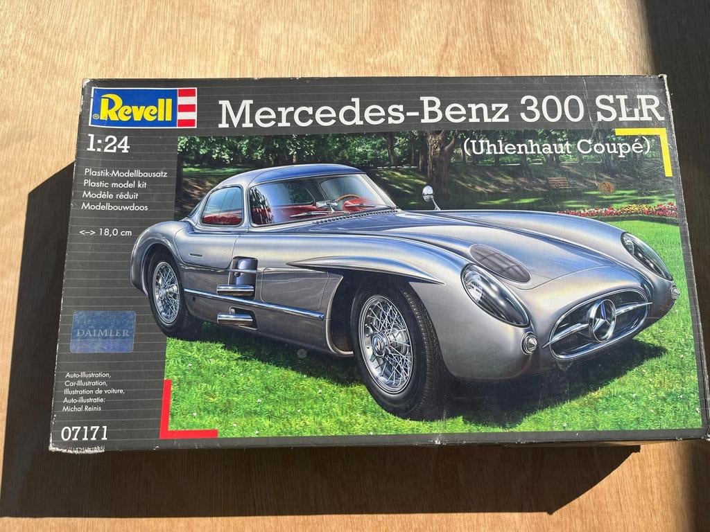 Mercedes -benz 300 slr Revell, Ophalen of Verzenden, 1:50 of kleiner, Auto, Revell