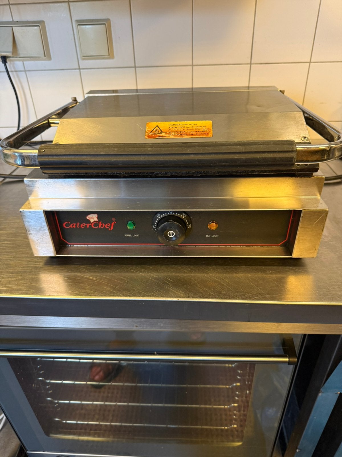 Contactgrills caterchef, Ophalen, Zo goed als nieuw