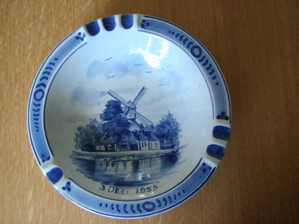 Delfts blauwe asbak, Ophalen of Verzenden, Nieuw, Asbak