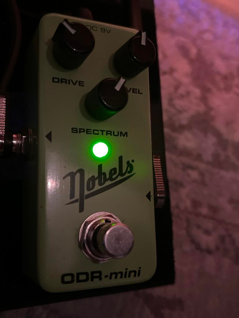Nobels ODR-mini Overdrive Pedaal, Ophalen of Verzenden, Zo goed als nieuw, Distortion, Overdrive of Fuzz