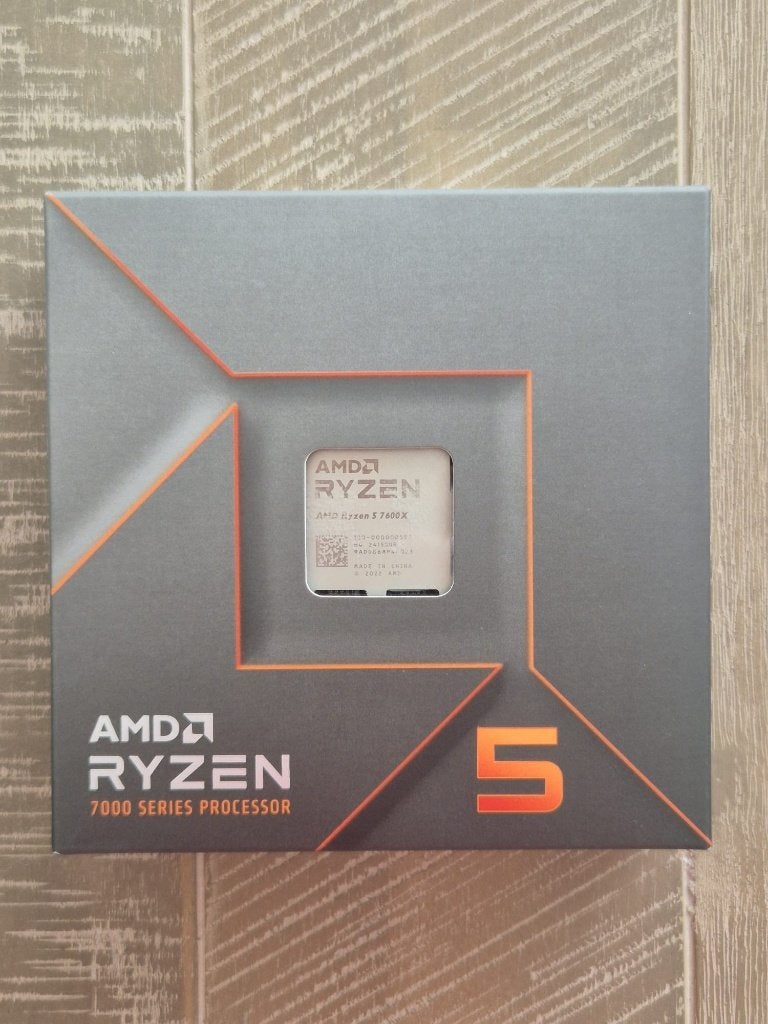 AMD Ryzen 5 7600X processor (AM5), Computers en Software, Processors, 6-core, Zo goed als nieuw, 3 tot 4 Ghz, AMD Ryzen 5