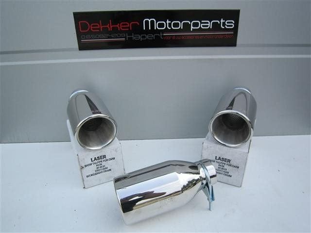 Laser Demper Universeel # 65mm Aansluiting # Honda # Nieuw!, -, -, Nieuw, Ophalen of Verzenden