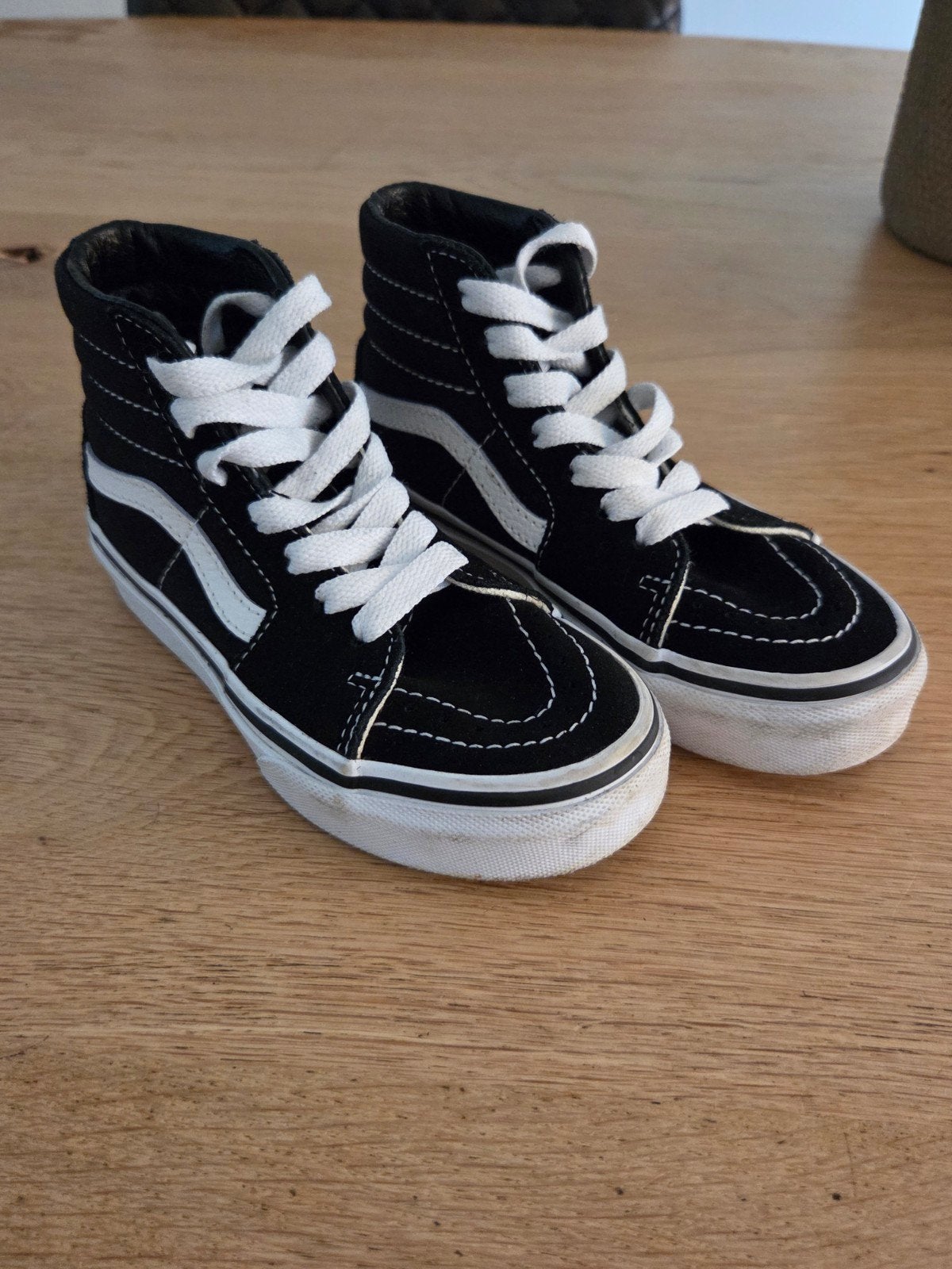 Zwarte vans maat 27, Ophalen of Verzenden, Zo goed als nieuw, Jongen of Meisje, Schoenen