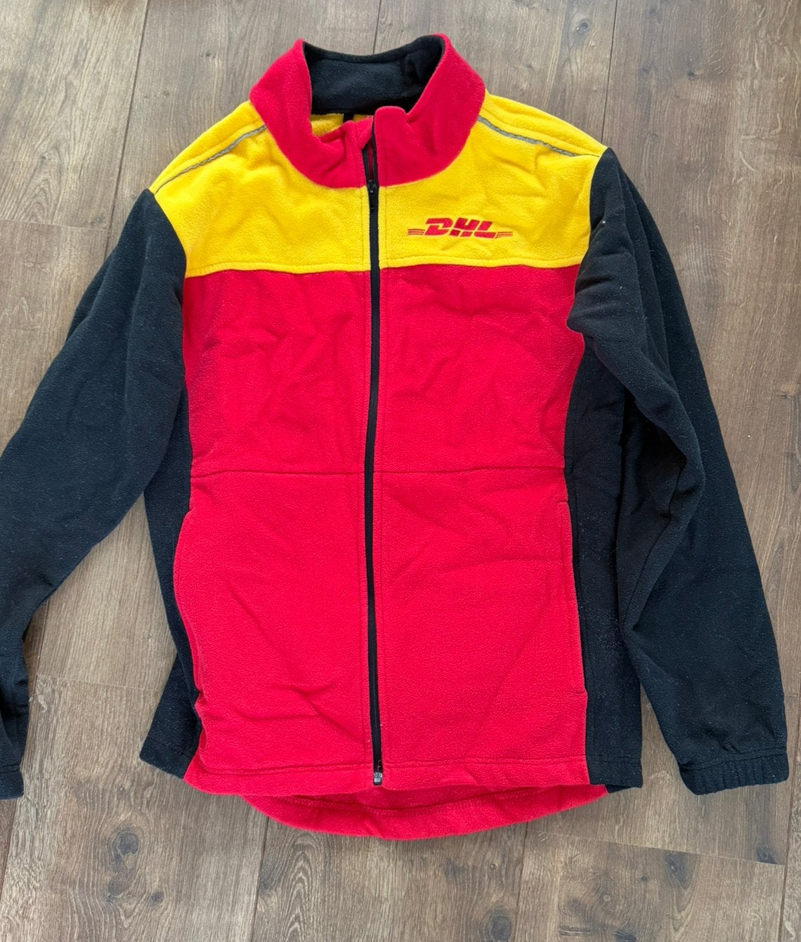 DHL fleece jas maat S (unisex), Ophalen of Verzenden, Gedragen