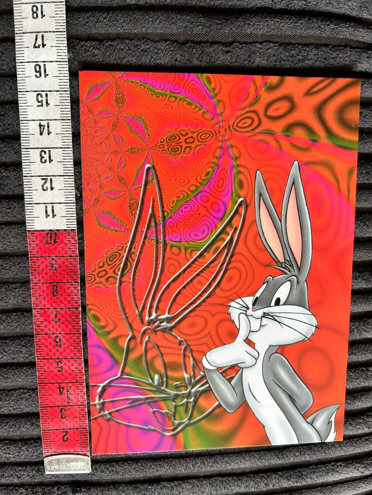 800. Kaart Bugs Bunny konijn, Verzamelen, Ansichtkaarten | Themakaarten, 1980 tot heden, Ophalen of Verzenden