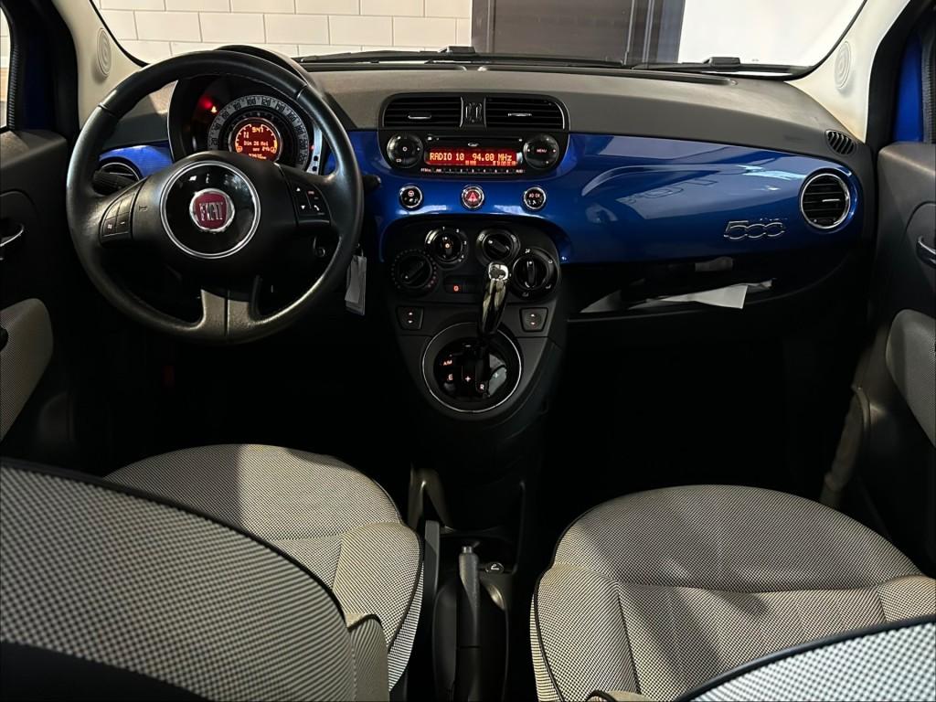 Fiat 500 1.2 LOUNGE l NAP l PANORAMA l PDC l AUTOMAAT l LMV, Auto's, Euro 5, Gebruikt, 1242 cc, 4 cilinders