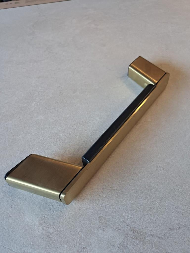 Luxe Geesa badkamer/toilet accessoires set (goudkleurig), Huis en Inrichting, Ophalen
