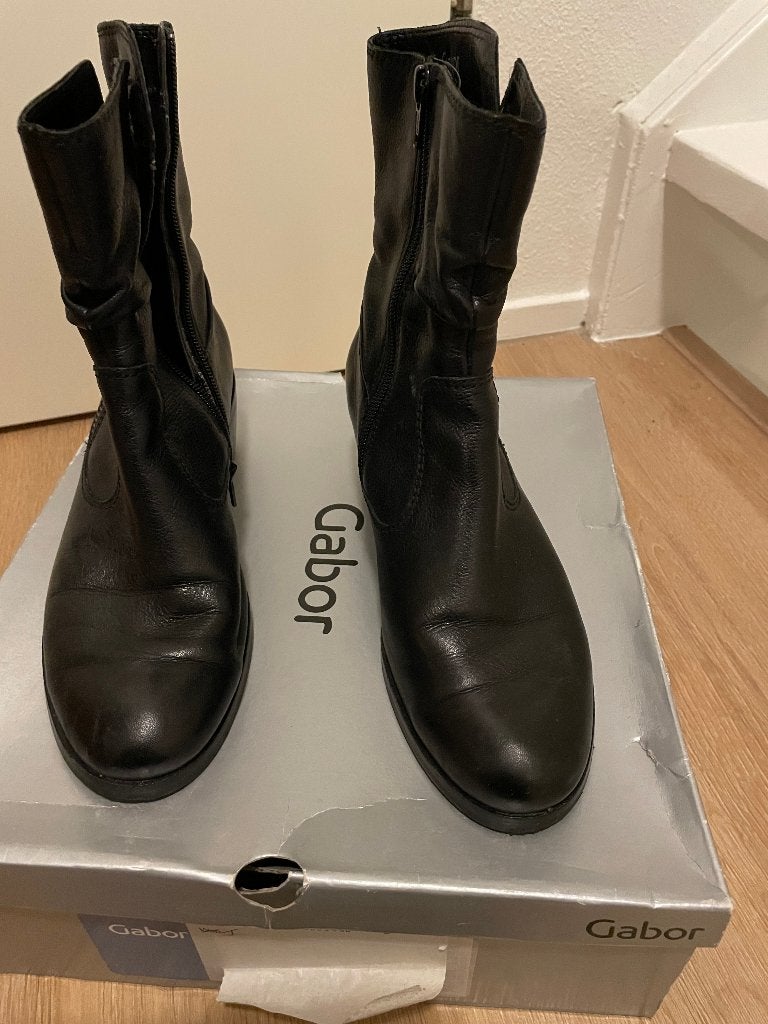 Zwarte laars Gabor maat 38, Hoge laarzen, Zwart, Gabor, Ophalen of Verzenden