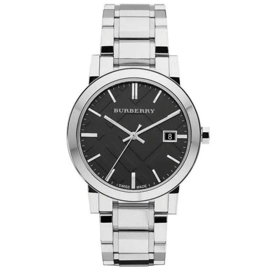 Burberry BU9001 Unisex Black Steel horloge - Nieuw, Burberry, Nieuw, https://www.burberry.com/contact-us/, Horseferry House, Horseferry Road, London SW1P 2AW, Verenigd Koninkrijk