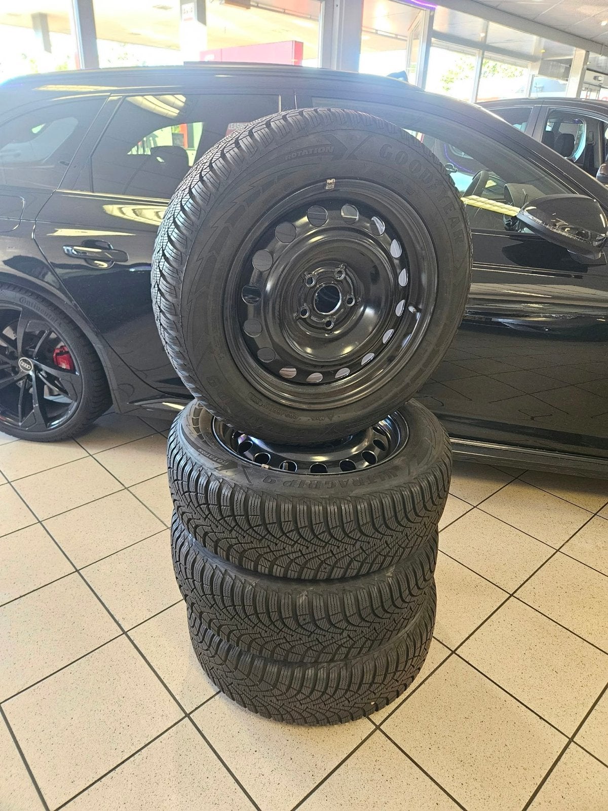 Nissan Juke winterbanden met 7 mm profiel, Gebruikt, 16 inch, Banden en Velgen, Personenwagen