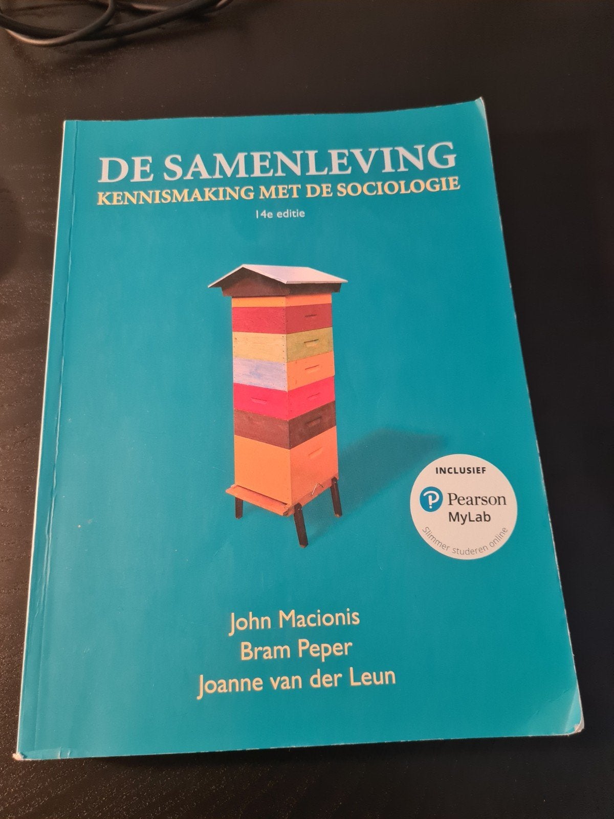 De Samenleving: Kennismaking met de Sociologie (14e editie), Zo goed als nieuw, Gamma, John Macionis, Bram Peper, Joanne van der Leun