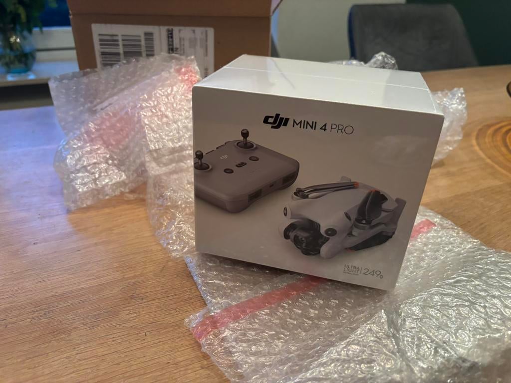 DJI Mini 4 Pro drone met RC-N2 remote, Audio, Tv en Foto, Drones, Nieuw, Cameradrone, Topkwaliteit, DJI, Minder dan 250 gram, 30 tot 45 minuten