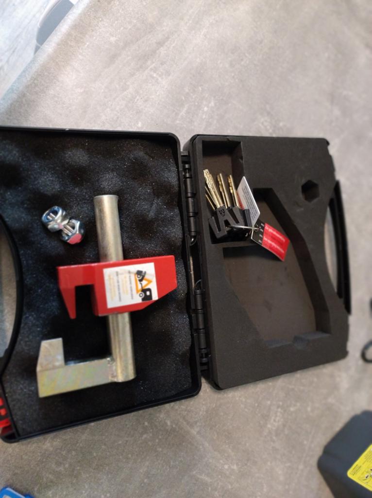 DoubleLock Compact Eagle Koppeling Slot SCM Goedgekeurd, Ophalen of Verzenden, Zo goed als nieuw