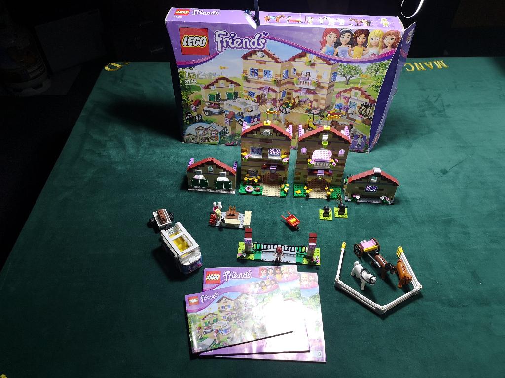 LEGO Friends 3185 (Paardenkamp), Ophalen, Friends, Zo goed als nieuw, Complete set