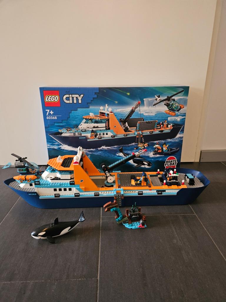 60368 Lego City Poolonderzoeksschip. Zgan, City, Lego, Ophalen of Verzenden, Zo goed als nieuw