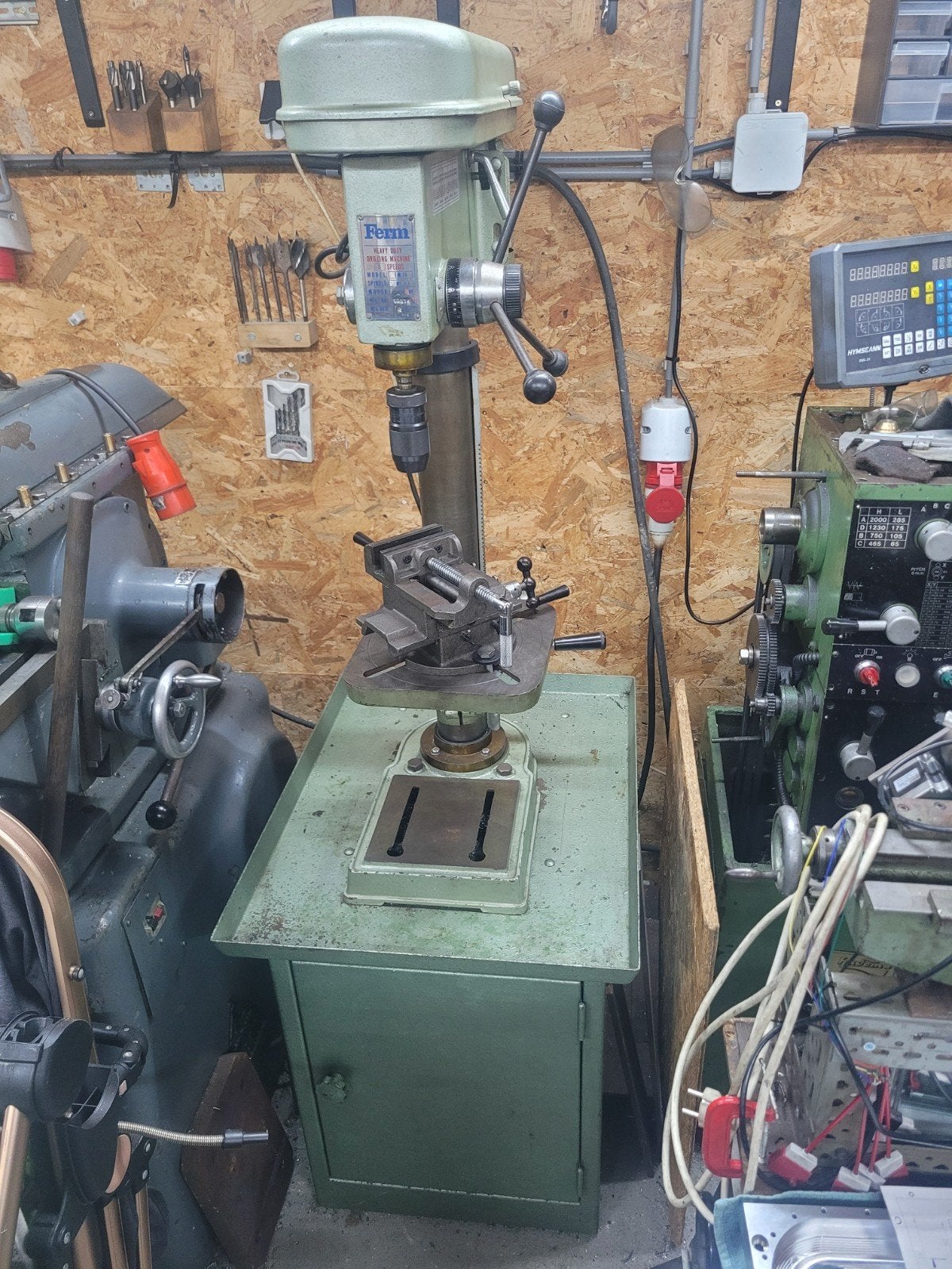 Ferm Kolomboormachine FM-16 (1982) - Heavy Duty, Ophalen of Verzenden, Gebruikt, 400 tot 600 watt, Kolomboormachine