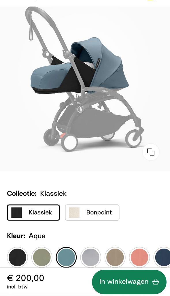 Stokke Yoyo newborn pack, Ophalen of Verzenden, Nieuw