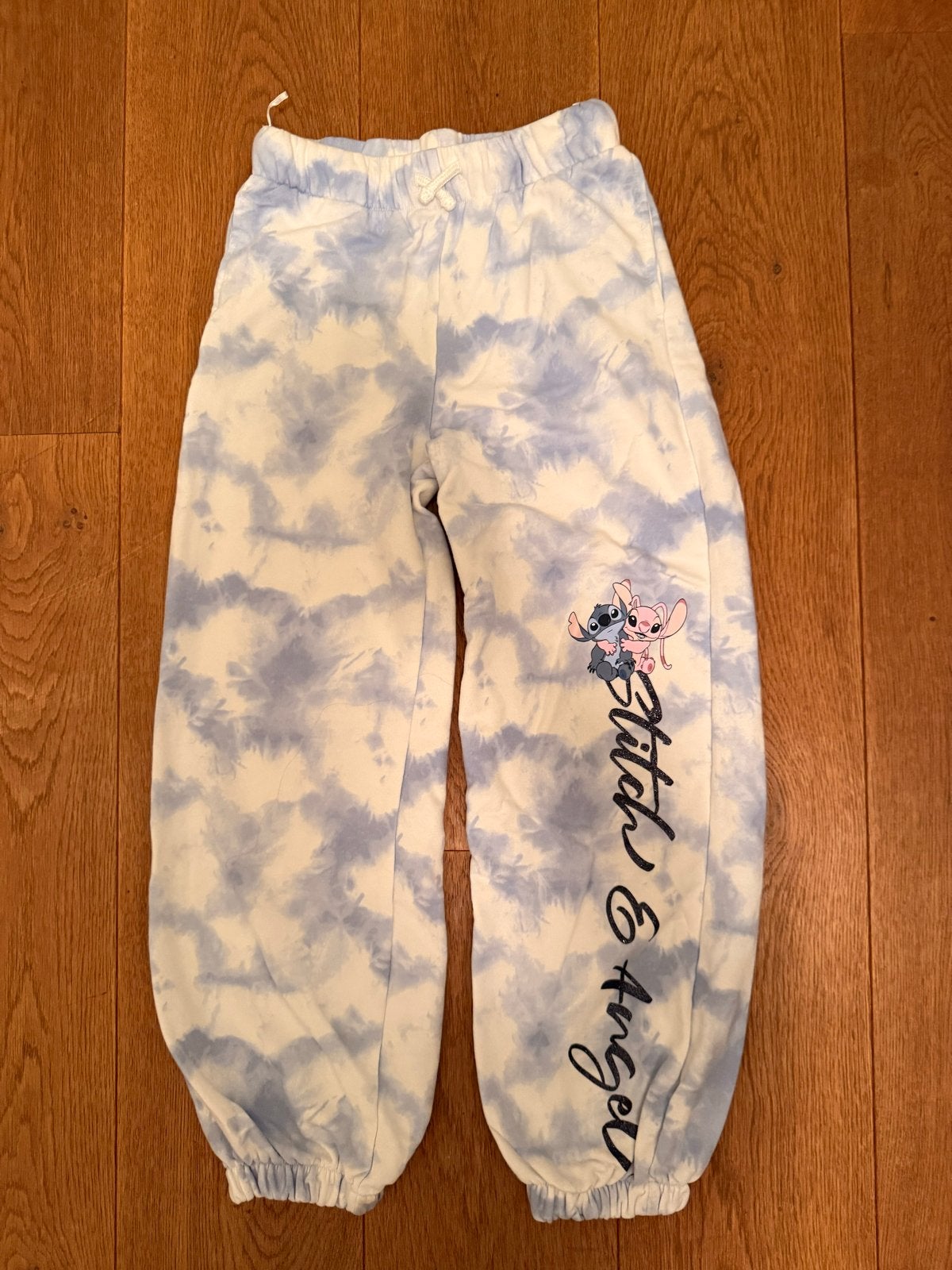 Stitch & Angel Tie-Dye Joggingbroek voor Kinderen, Ophalen of Verzenden, Zo goed als nieuw, Meisje, Broek