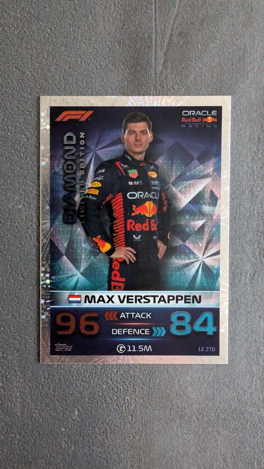 Max Verstappen LE27D Diamond Zandvoort 2023 Turbo Attax F1, Ophalen of Verzenden, Zo goed als nieuw, Plaatje