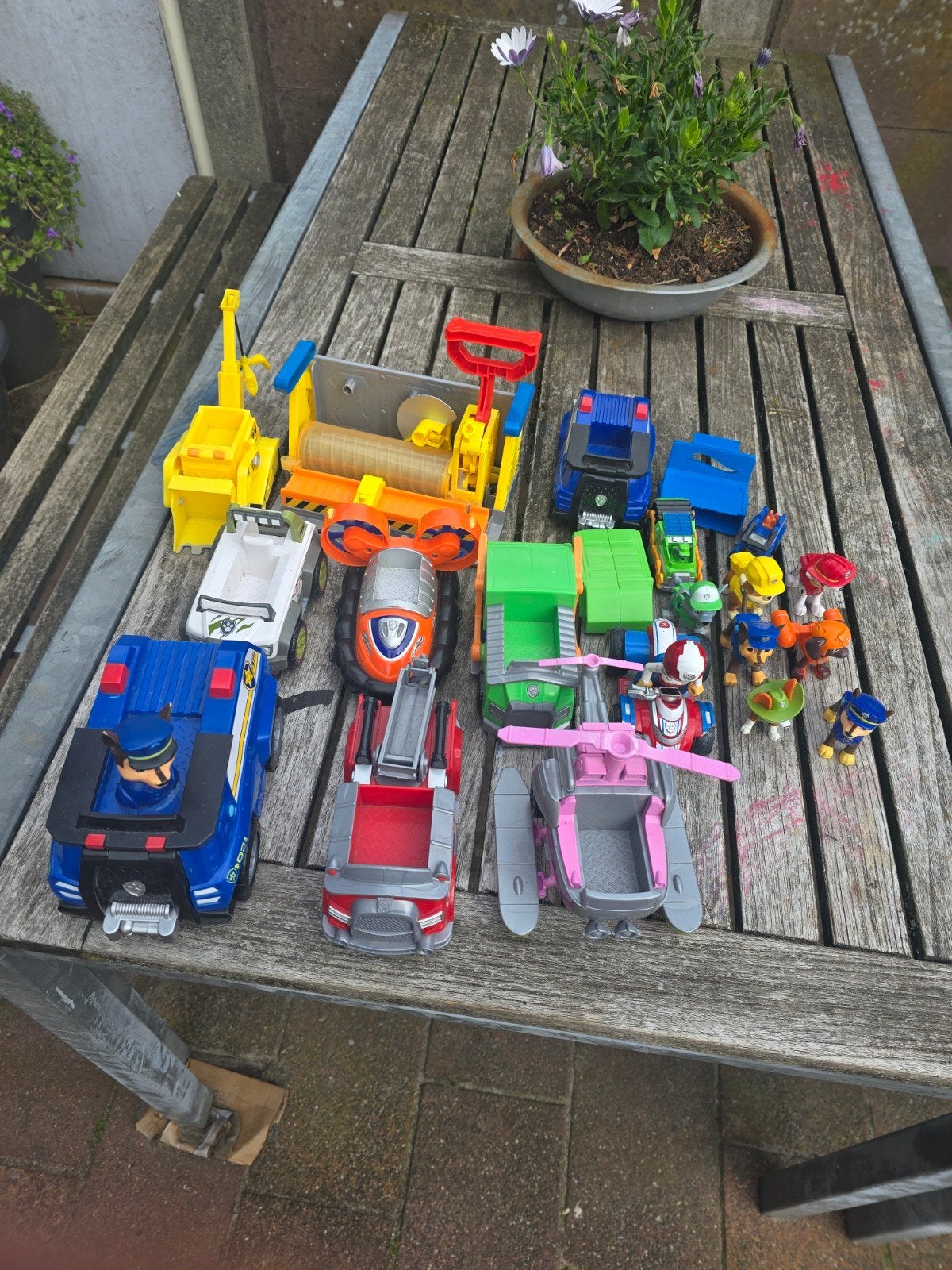 Grote Paw Patrol speelgoedcollectie, Ophalen of Verzenden, Gebruikt
