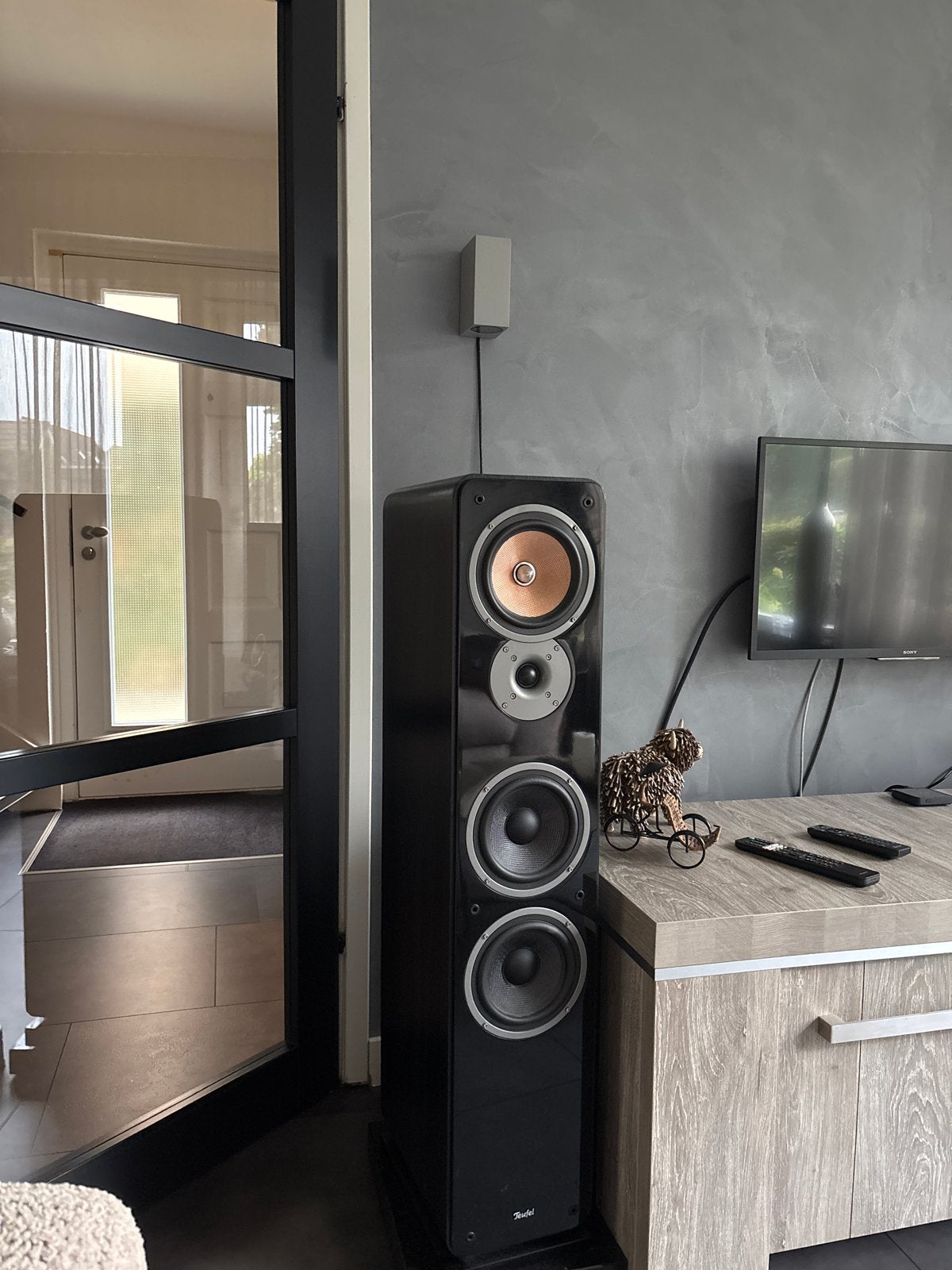 Teufel Ultima 40 Vloerstaande Luidsprekerset - Zwart, Audio, Tv en Foto, Overige merken, Vloerstaande luidspreker, Ophalen of Verzenden