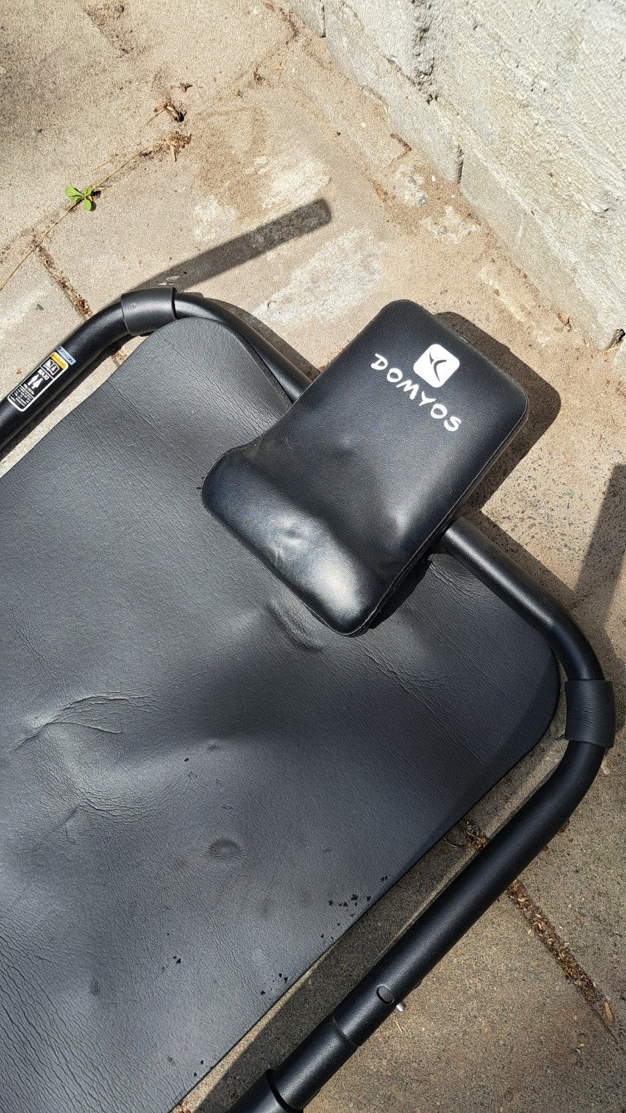 Domyos buikspierbankje / Abdominal trainer, Ophalen, Gebruikt, Buik, Overige typen